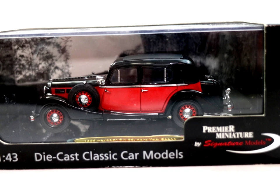 1935 Maybach SW 35 Spohn Hard Top 43702BK 1/43  Mint in Box - Image 2 of 4