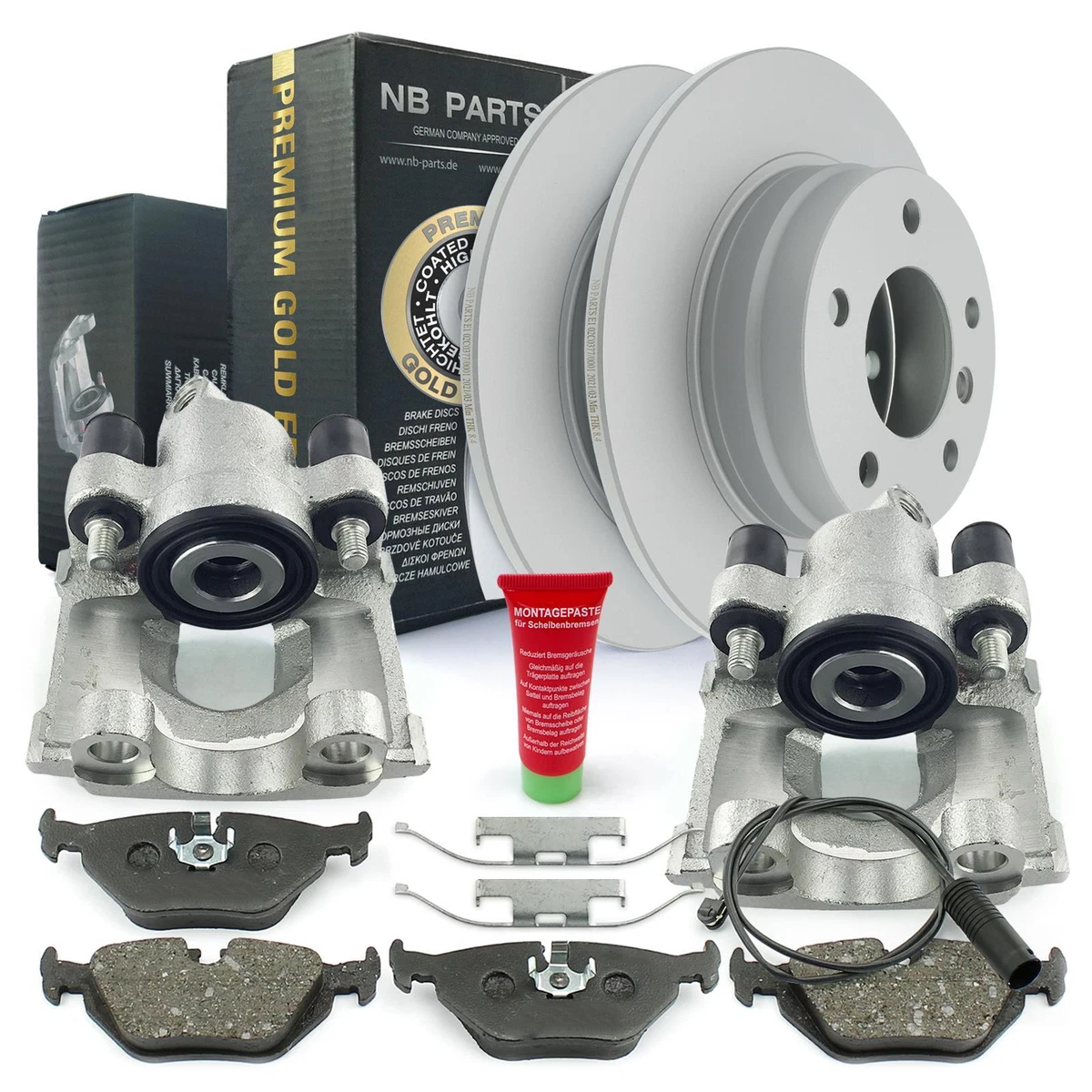 BESTPRICE 1x pinza freno anteriore destra senza staffa, compatibile con BMW Serie 3 (E36), 3 Cabrio (E36), 3 Compact (E36), 3 Coupé (E36), 3 Touring (E36), Z3 Roadster (E36