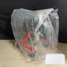 10 Pack Clear Engine Bag Covers – 39" X 47" Heavy-Duty Dustproof Storage Bags fo