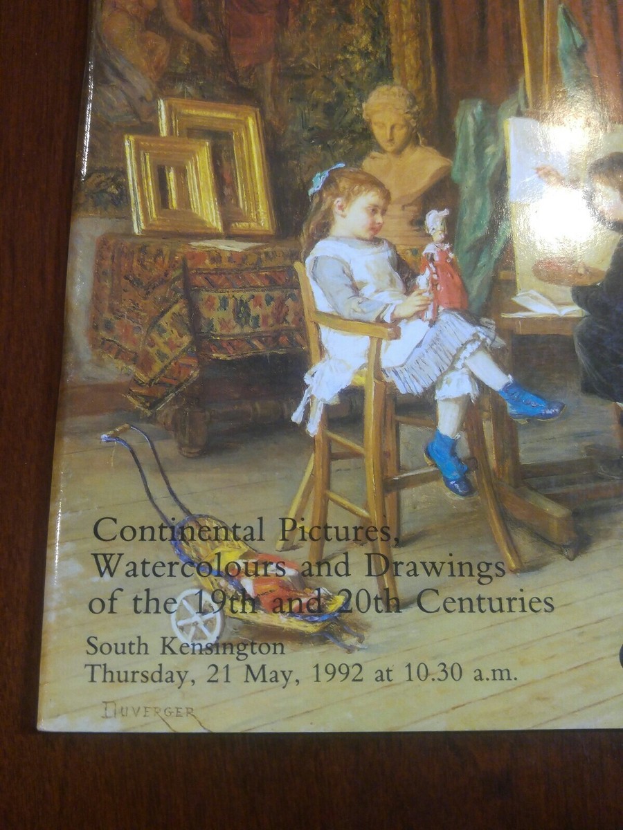 1992 May 21 CHRISTIE'S South Kensington Auction Continental Art 19
