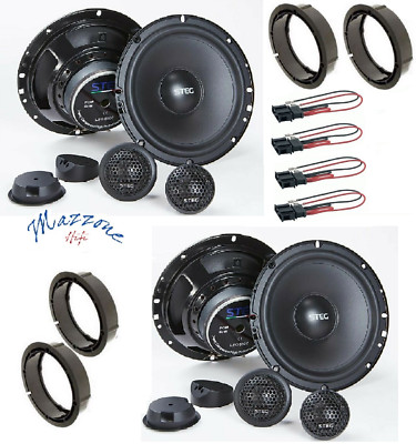 STEG Leo 650C Set 8 Lautsprecher Gruppe Volkswagen Halterungen / Buchse Auto