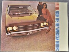 1967 Amc Rebel Rambler American Brochure Sst Hardtop Wagon Rogue Excellent Orig 1967 Amc Rebel Rambler American Brochure Sst Hardtop Wagon Rogue Excellent Orig