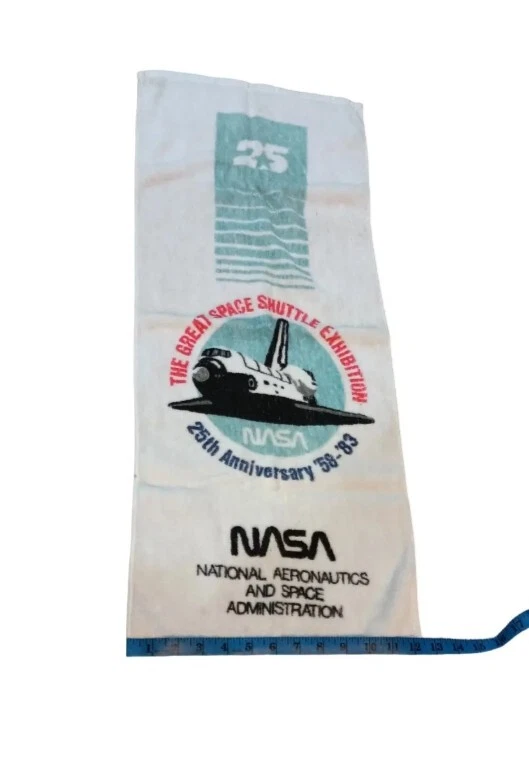 NASA VINTAGE (SMALL) TOWELS 25th Anniversary '58-'83 - Image 2 of 4