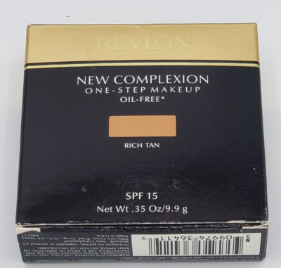NEW REVLON New Complexion One-Step Makeup- RICH TAN