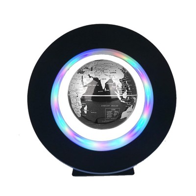Schwebende Welt schwebender Globus Lernen geografische Weltkarte Globus LED-Licht 