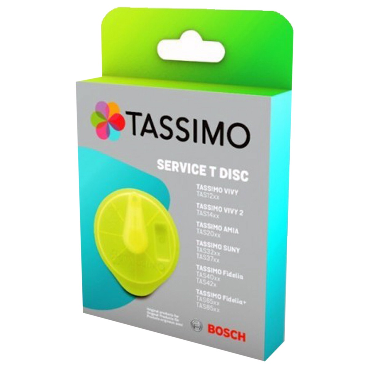 TASSIMO Coffee Machine Service T Disc Yellow Cleaning T-Disc VIVY