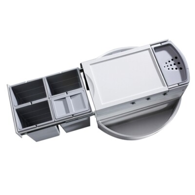 Waste Sorter RONDO-3 Plus 3647-14 / Hailo Rondo 90.4/34 / Bin / Waste...