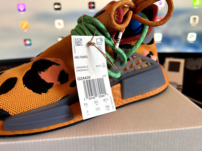 Adidas NMD HU Human Race Animal Fred Flintstone x Pharrell Orange (GZ4439)