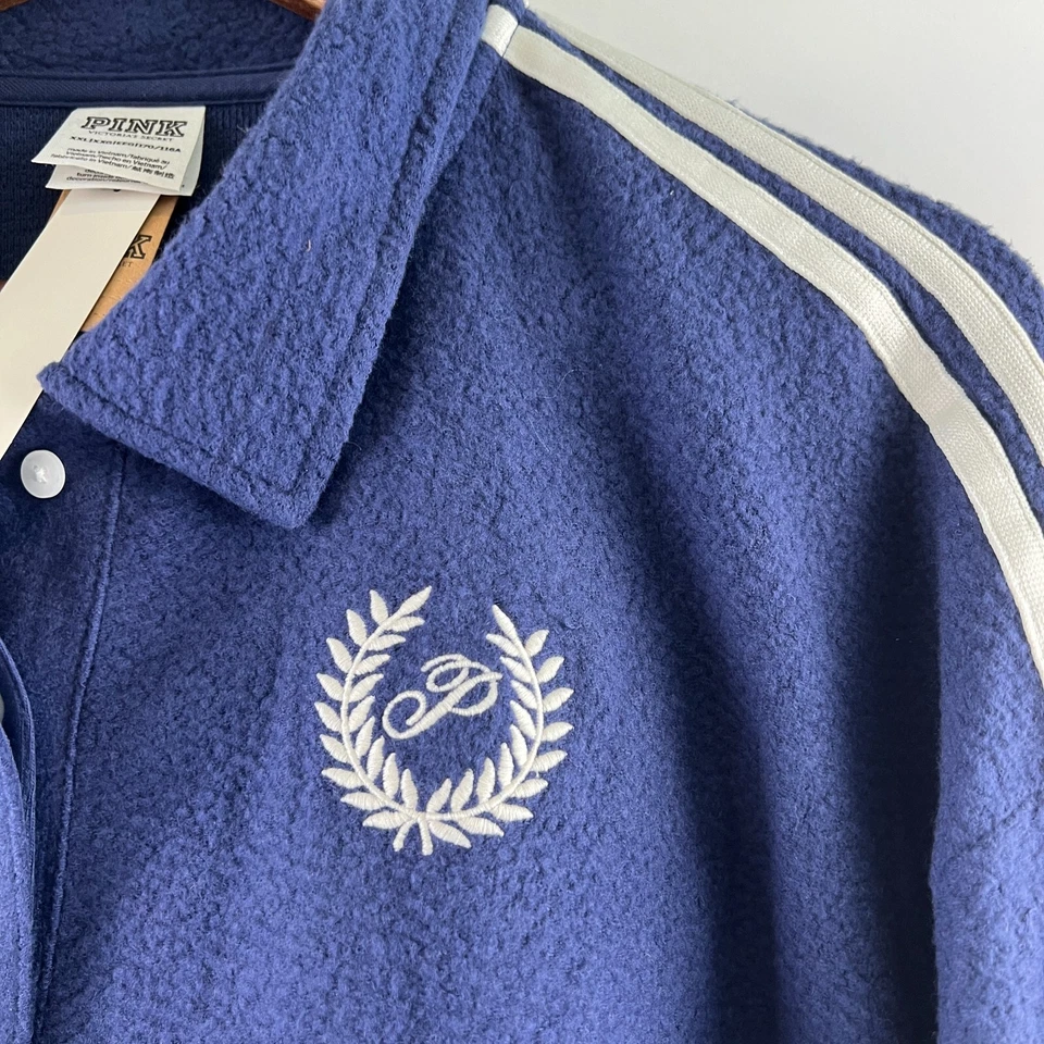 Victoria’s Secret ROSA Polar Manga Larga Suéter-Pantalones Sudadores Conjunto Azul XXL NUEVO CON ETIQUETAS Foto 3 de 4