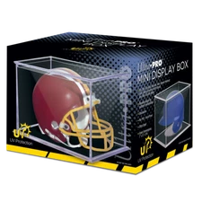 Ultra PRO Mini Helmet Display Case Ultra-Clear Storage Organizer Compartment