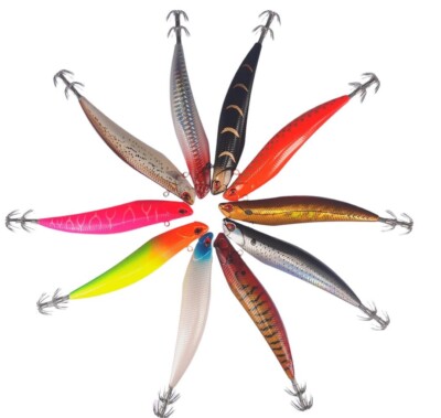 RUI SQUID JIG ONES TIP RUN FULL 10 COLORS SET BUNDLE
