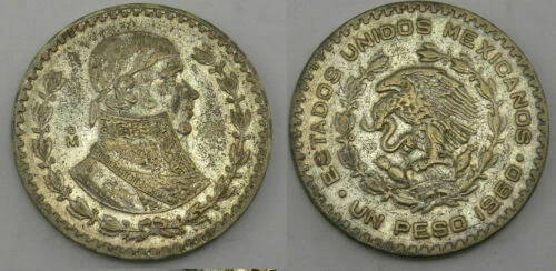 Pièces de monnaie d'Amérique du Sud, de Amérique du Nord