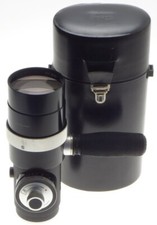 ZEISS CONTAREX 35mm VINTAGE FILM CAMERA LENS SONNAR 1:4 f 250mm CASE GRIP 4/250