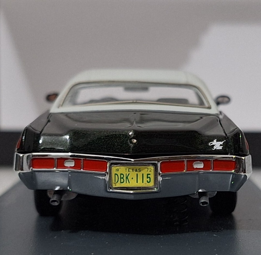 Pontiac Grand Prix Hard Top Coupé 1972 Dark Green White Met