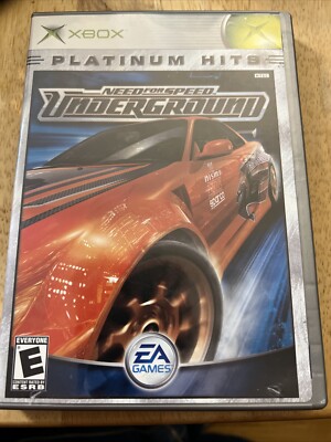 Need for Speed Underground (XBOX) Complete CIB. Very Nice Disk.