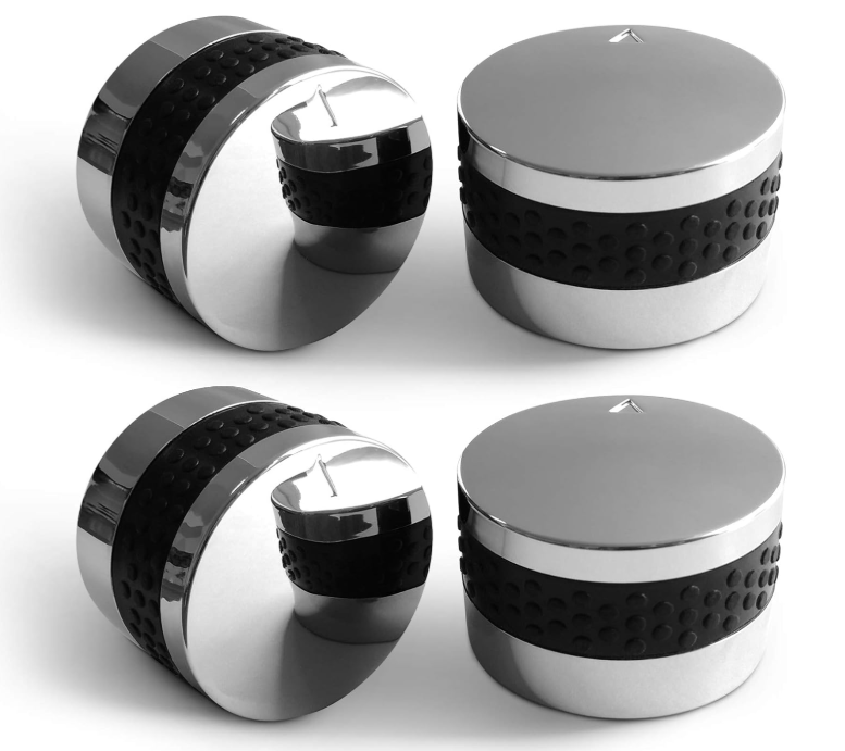 Unicook Gas Grill Control Knob, 4 Pack BBQ Replacement Knobs, Propane Grill Knob