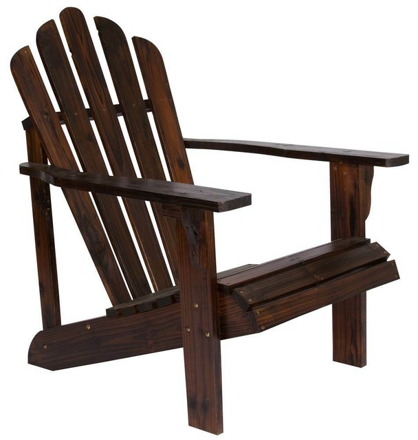 Adirondack Chair in Cedar Curved Seat & High Fan Back - Standard [ID 374378]  eBay