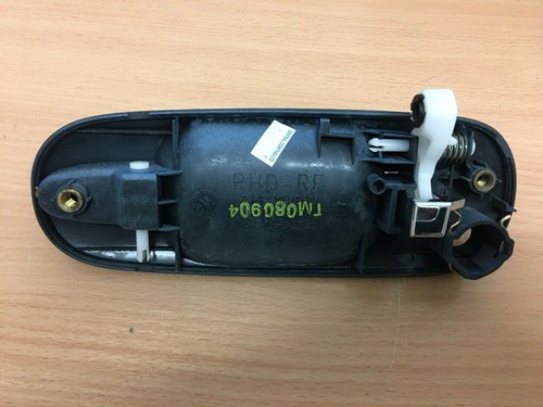 MGZS ROVER 45 New Genuine FRONT DRIVER DOOR HANDLE & CHROME LEVER ROYAL BLUE - Picture 2 of 3