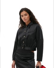 Ganni Satin Jacket