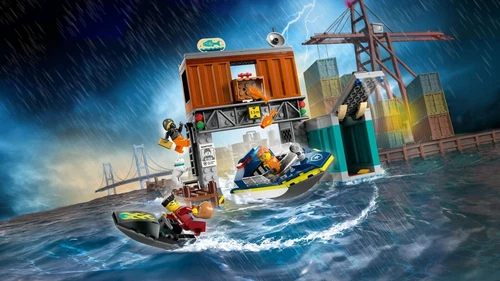 LEGO City 60417  Polizeischnellboot und Ganovenversteck - NEU & OVP