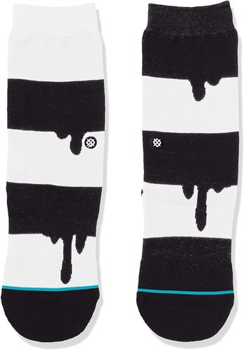 STANCE Dripper Kids 186102 Crew Socks Black Size L - Picture 2 of 3