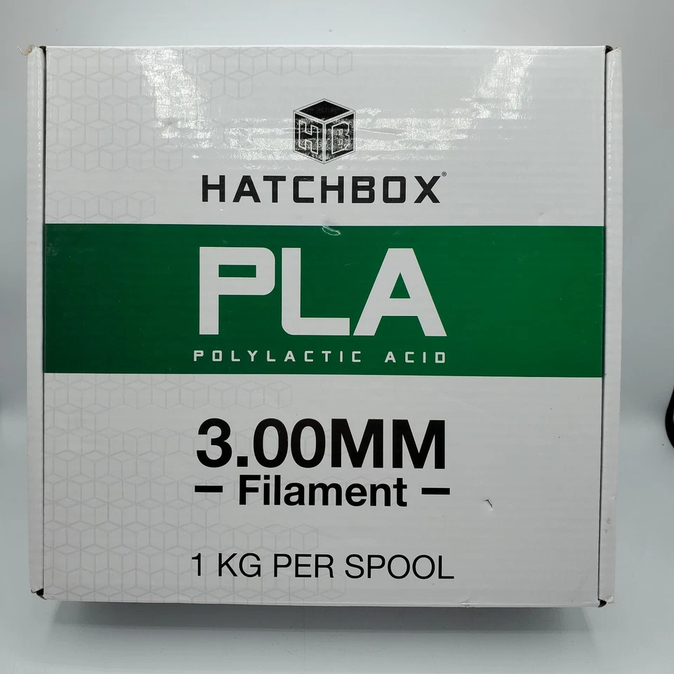 HATCHBOX 3D PLA-1KG 3.00-RED Printer Filament - Red - Image 2 of 4