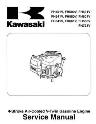 Kawasaki FH451V FH500V FH531V FH601V FH641V FH680V FH721V Service