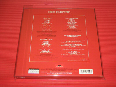 5XT ERIC CLAPTON ST 50TH ANNIVERSARY DELUXE EDITION JAPAN 4 SHM CD