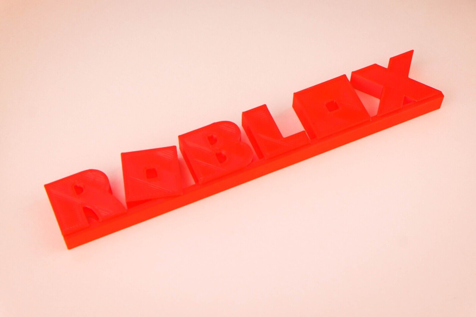 Roblox Logo 3D Printed Stand Sign Pretend Play Kids Toy 20th Century Fox  Game