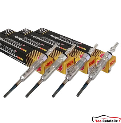 4x NGK Glühkerze für Audi A3 A4 VW Caddy III Golf V 1.9 TDi BLS BKC BJB BKE BVQ