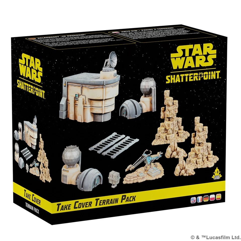 Take Cover Ground Terrain Pack Star Wars: Shatterpoint AMG