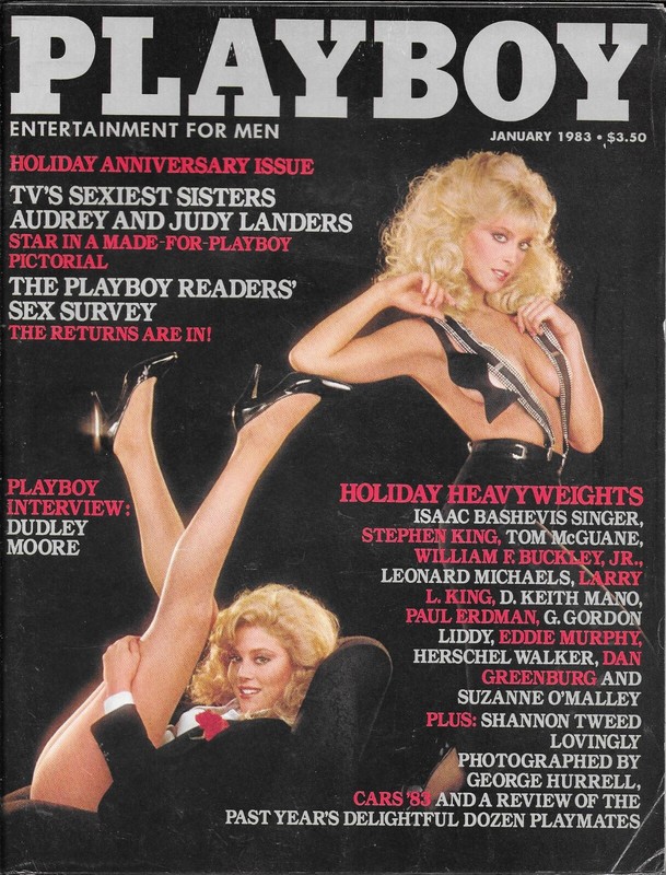 Playboy Magazine January 1983 Lonny Chin Playmate COMPLETE Audrey Judy Landers