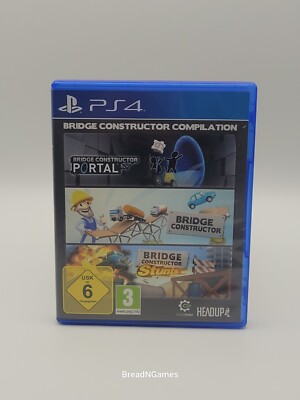 Bridge Constructor Compilation Playstation 4 Ps4 Top Portal & Stunts