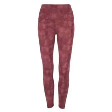 Yogalicious by Reflex Women's High Waist Ankle Legging Rouge Blush