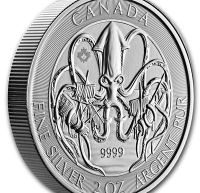 2020 Canada Creatures of North Kraken 2oz. .9999 Silver Coin | eBay
