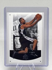 2002-03 SP Authentic #84 Tony Parker France NBA HOF 2nd Year Card NM+
