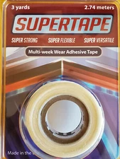 Supertape 3/4" x 108" lace hairpiece wig toupee tape permanent bond