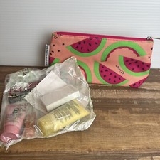 Donald X Clinique 7pc Skincare Makeup Skincare Travel Gift Set Watermelon Bag