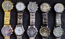 10 NEW Men's Watches CLOSEOUT OVERSTOCK CLEARANCE DEAL Men Watch Lot IPHONE 29