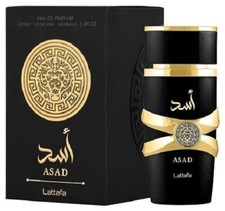 Lattafa Asad by Lattafa 3.4 EDP Perfume Cologne Unisex New in Box FRAGRANCE  