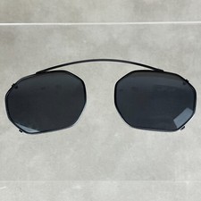 Vintage JOOP Black Framed Tinted Hexagonal Clip-on Sunglasses Mod. 8359 105 FMG