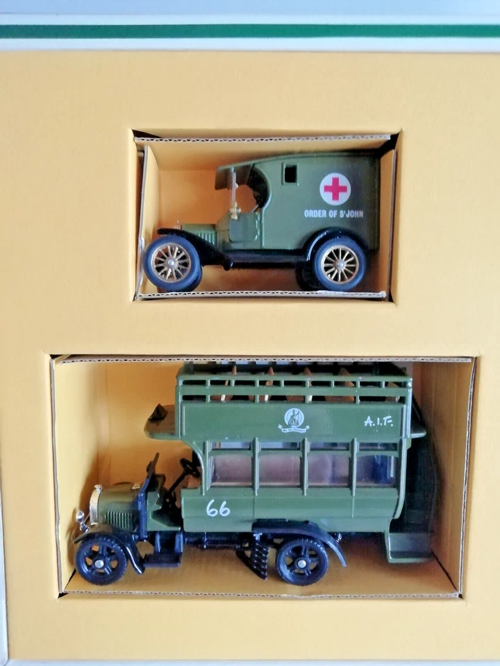 Corgi Classics 1:50 Thornycroft Bus + Ford Model T 1915 C88 Limited Edition OVP - Bild 3 von 4