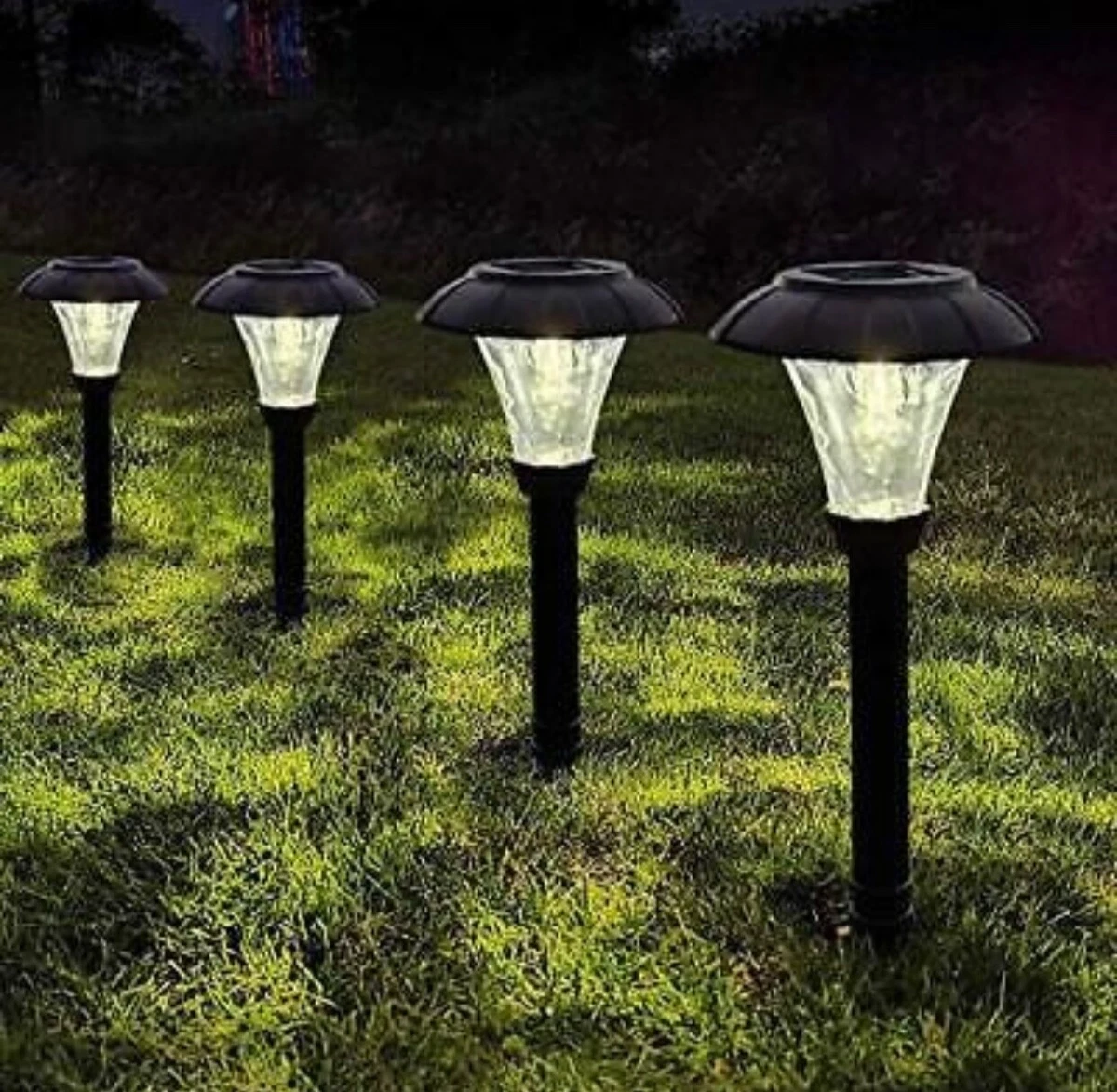 Solar lights not on sale very bright