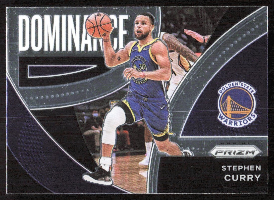 2021-22 8178D Panini Prizm DOMINANCE Stephen Curry Golden State Warriors #14
