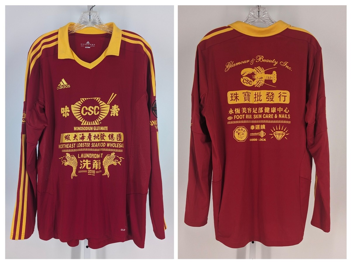 Chinatown Soccer Club NYC NWT LS Jersey Supreme Streetwear