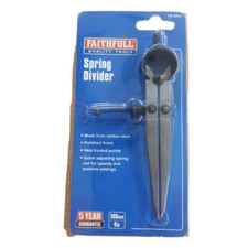 Faithfull FAIDIV4 engineers spring divider 100mm 4in Hand Tools UK