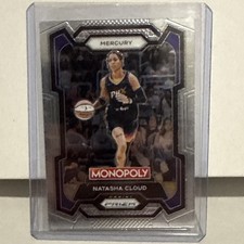 2024 Panini Prizm Monopoly WNBA - Natasha Cloud #11 Silver Prizm