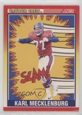 1990 Score Crunch Crew Karl Mecklenburg #551 0kz8