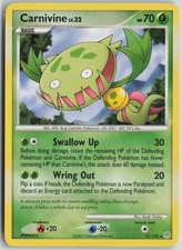 Carnivine 21/130 Rare Diamond & Pearl Pokemon Lightly Played on eBay