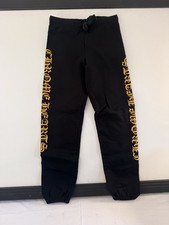Chrome Hearts Black & Yellow Script Logo Swea...